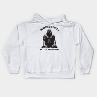 sasquatch daydream Kids Hoodie